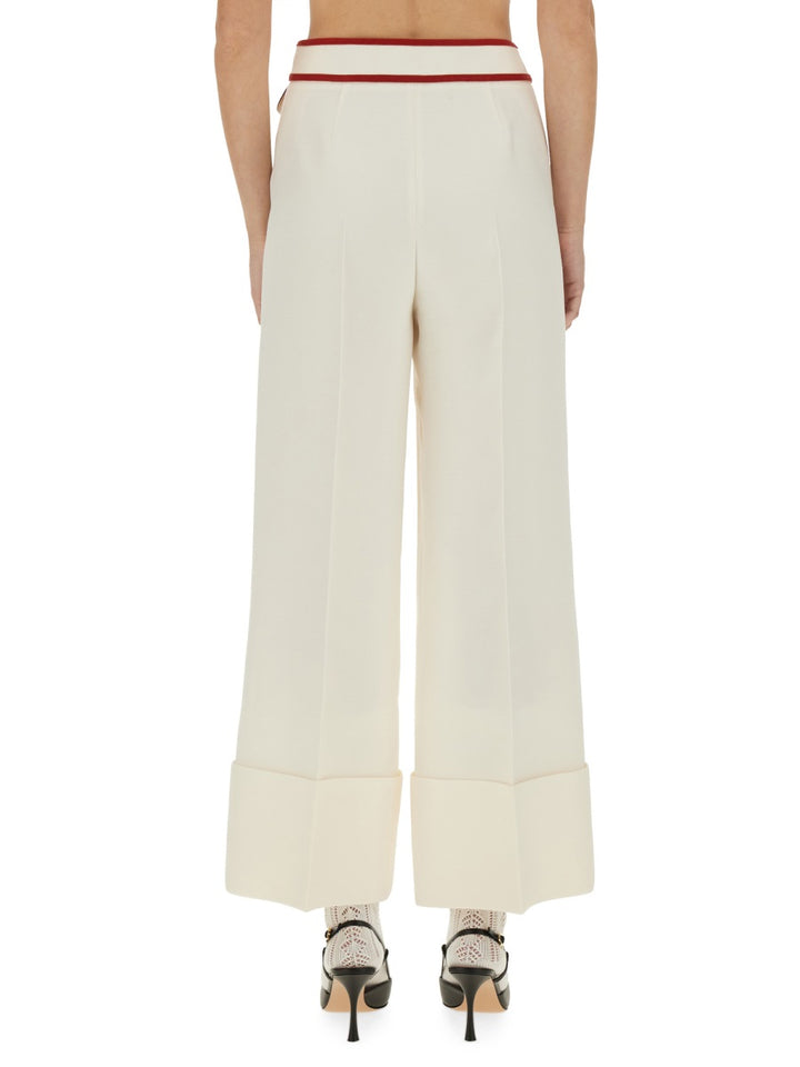 Valentino Garavani Pants - White | Wanan Luxury
