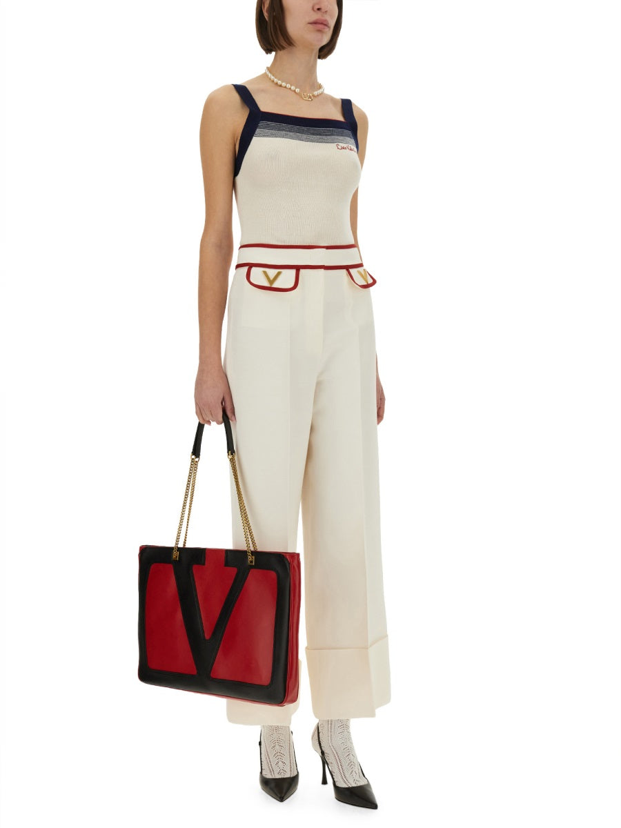 Valentino Garavani Pants - White | Wanan Luxury