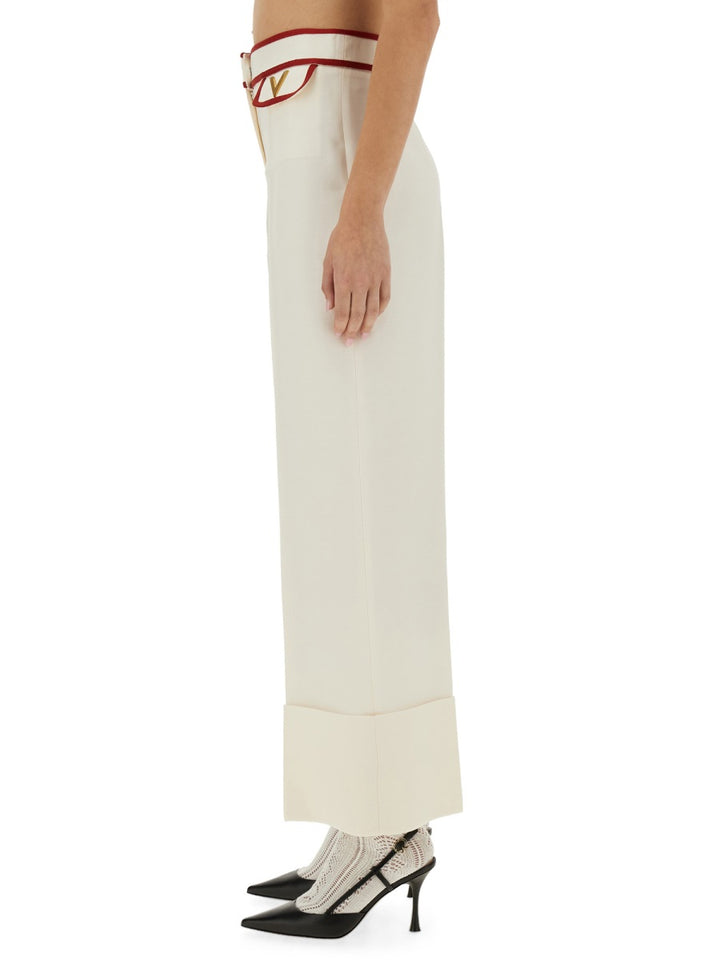 Valentino Garavani Pants - White | Wanan Luxury