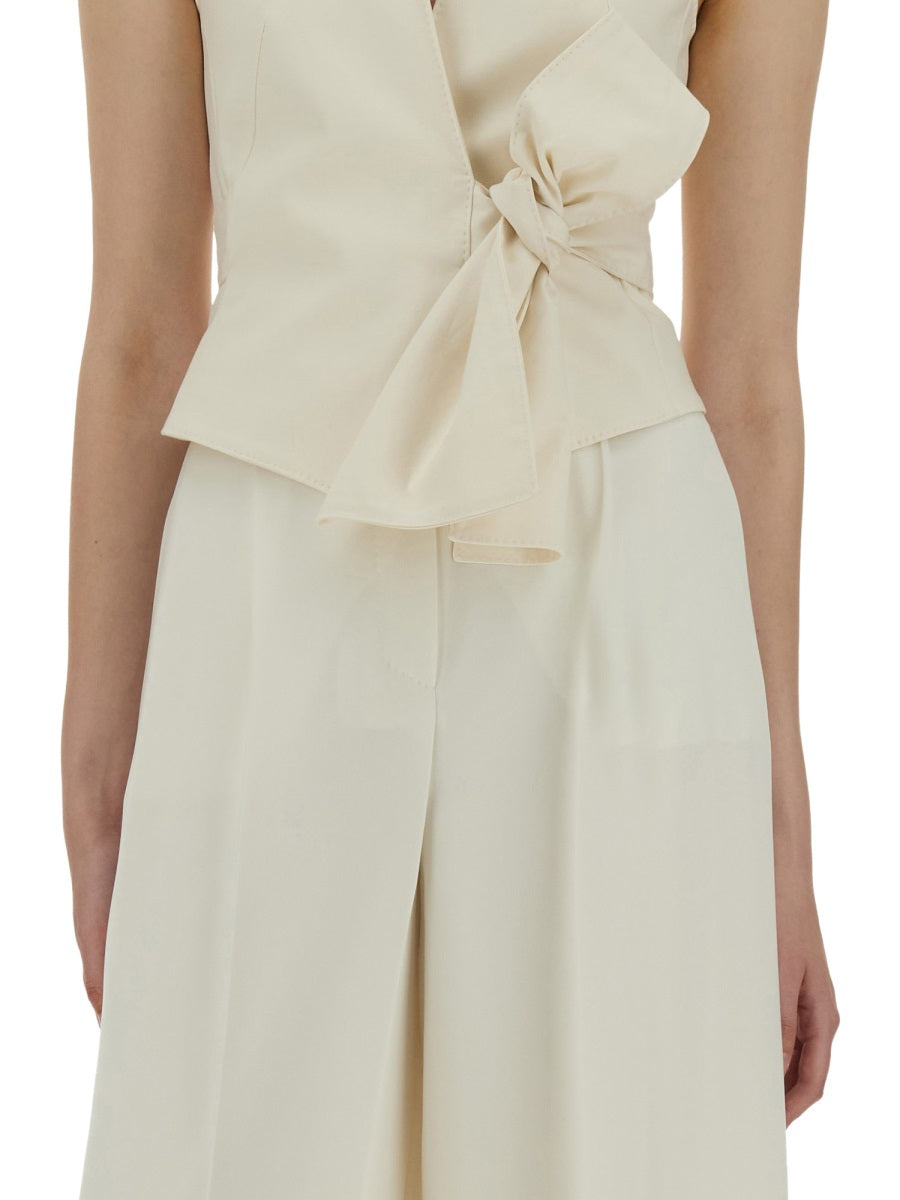 Max Mara Gilet - White | Wanan Luxury