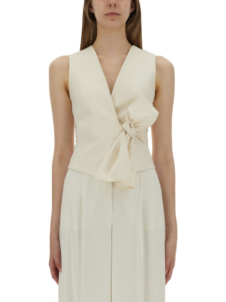 Max Mara Gilet - White | Wanan Luxury