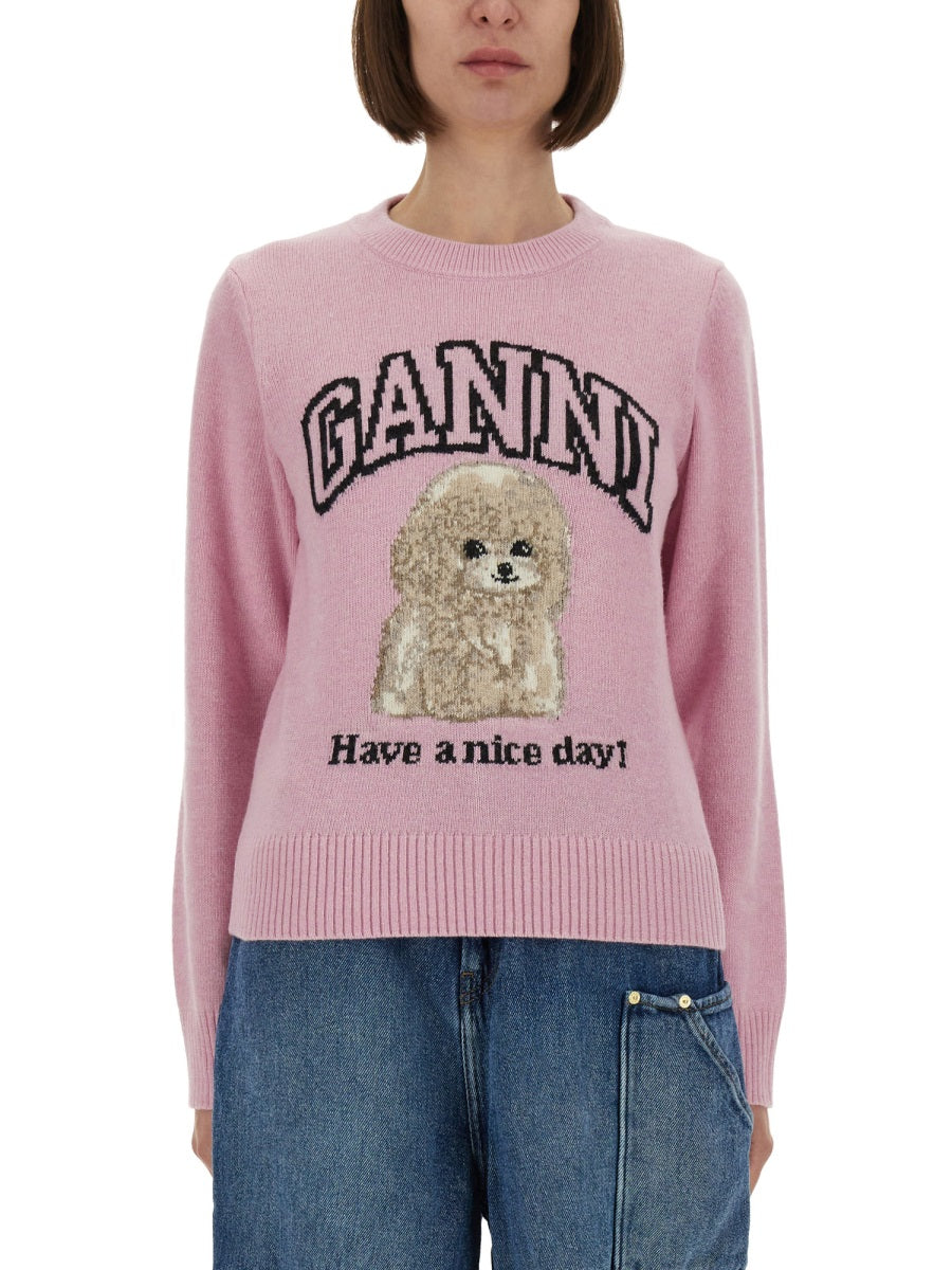 Ganni Sweaters - Pink | Wanan Luxury
