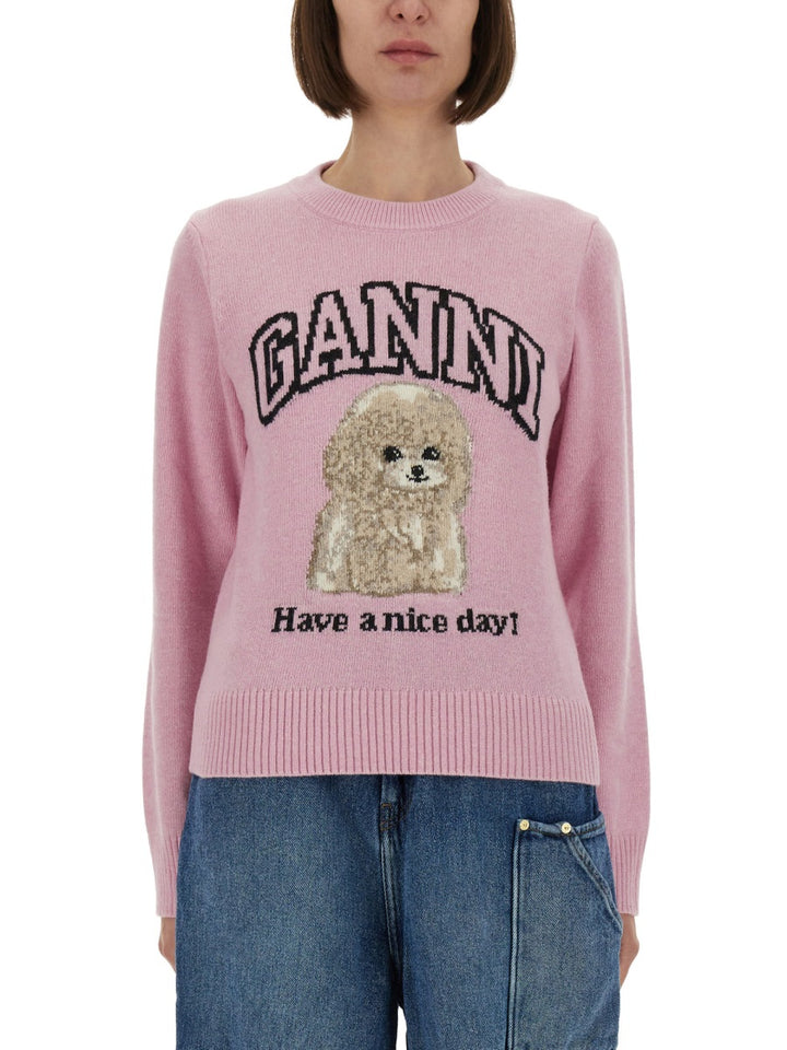 Ganni Sweaters - Pink | Wanan Luxury