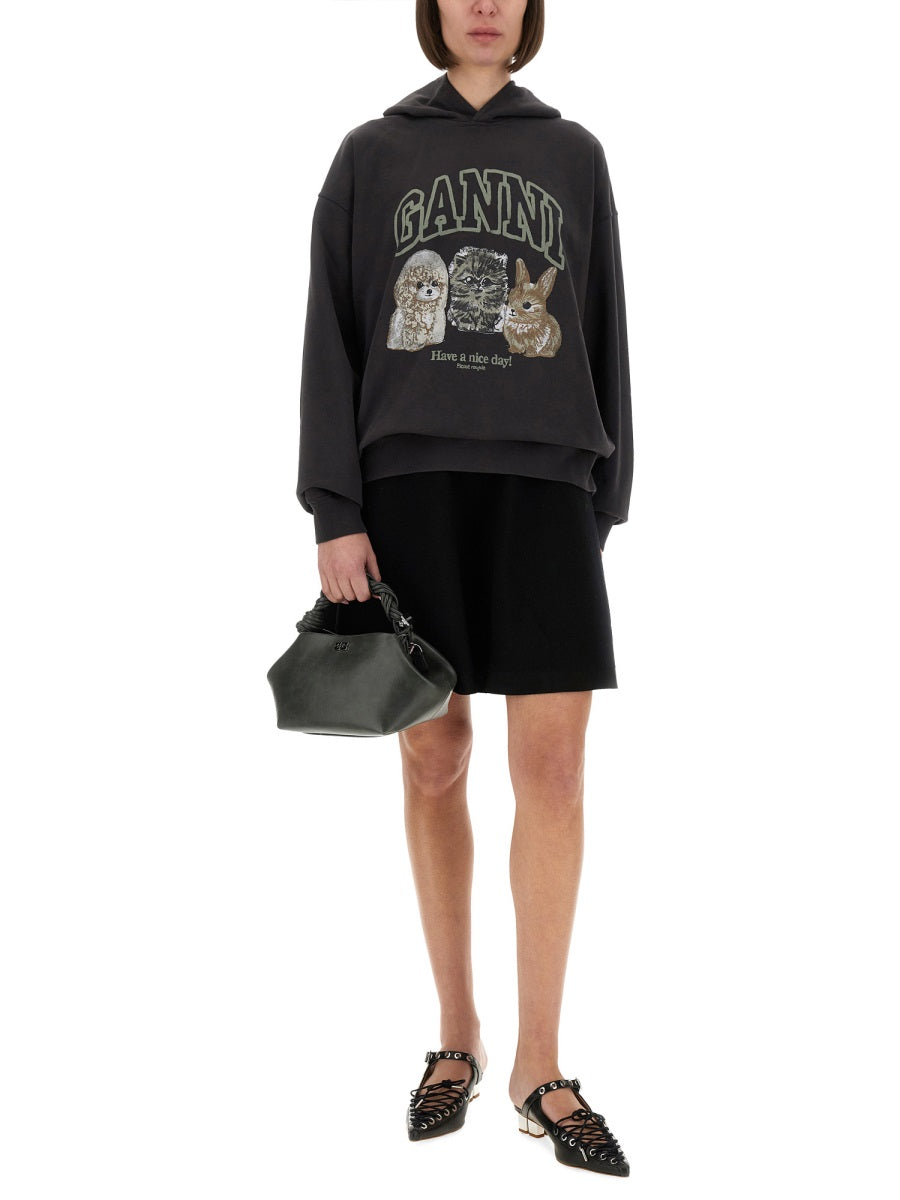 Ganni Sweatshirts - Grey | Wanan Luxury