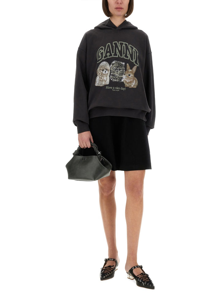 Ganni Sweatshirts - Grey | Wanan Luxury