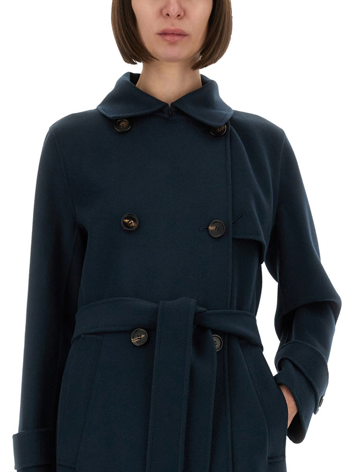 S Max Mara Trenches - Blue | Wanan Luxury