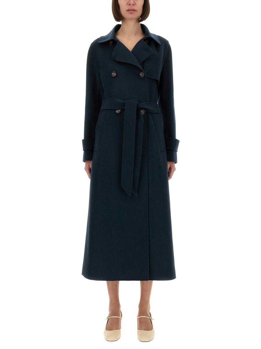 S Max Mara Trenches - Blue | Wanan Luxury