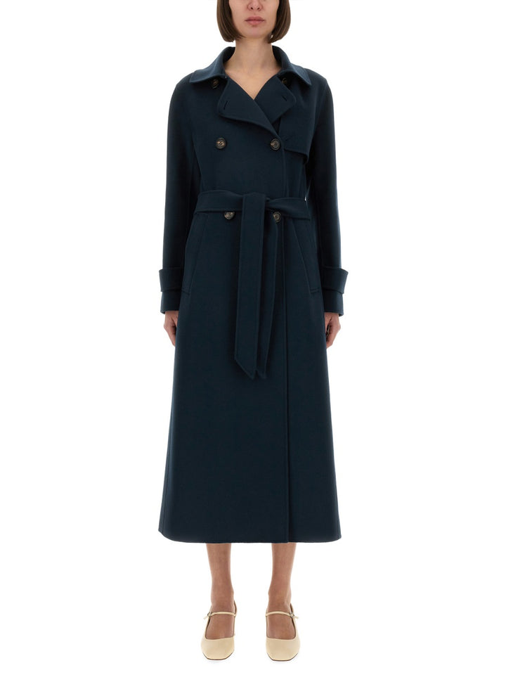 S Max Mara Trenches - Blue | Wanan Luxury