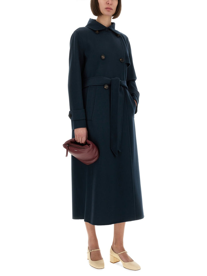 S Max Mara Trenches - Blue | Wanan Luxury