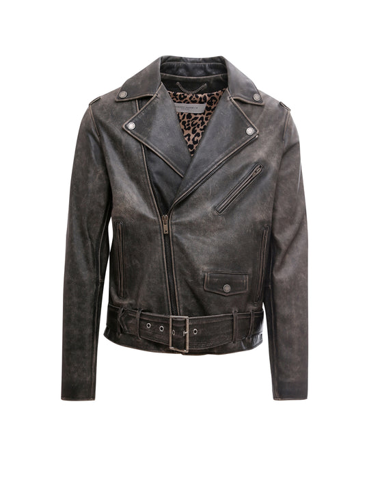 Chiodo Golden Leather Jacket