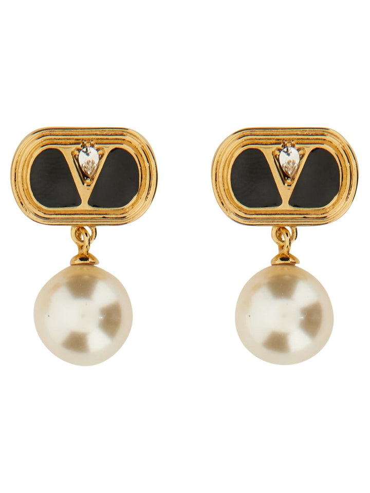 Valentino Garavani Earrings - Gold | Wanan Luxury