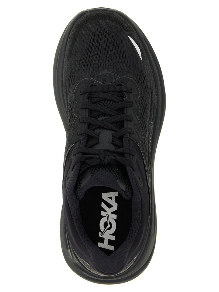 Hoka One One Bondi 9 Sneakers - Black | c91c48940a73533ef99bcea29c291dc7e1815bfe