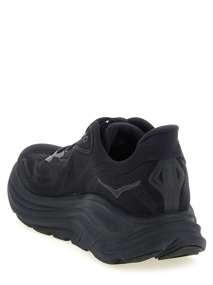 Hoka One One Clifton 10 Sneakers - Black | 8da09e855d0c006661c383a63fd4c4acfacc1b51