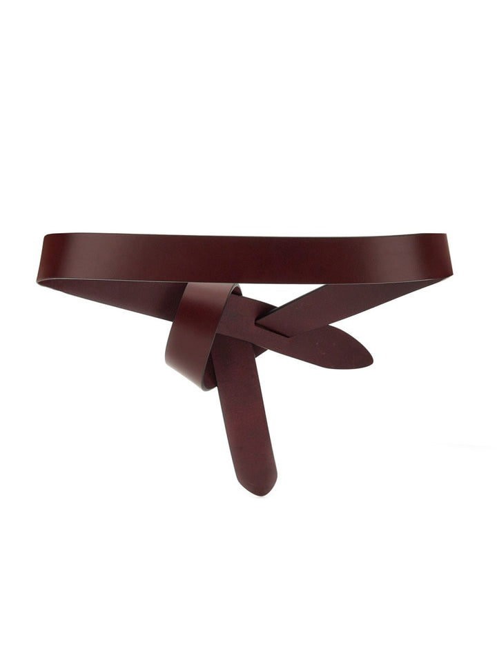 Isabel Marant Belts - Burgundy | Wanan Luxury