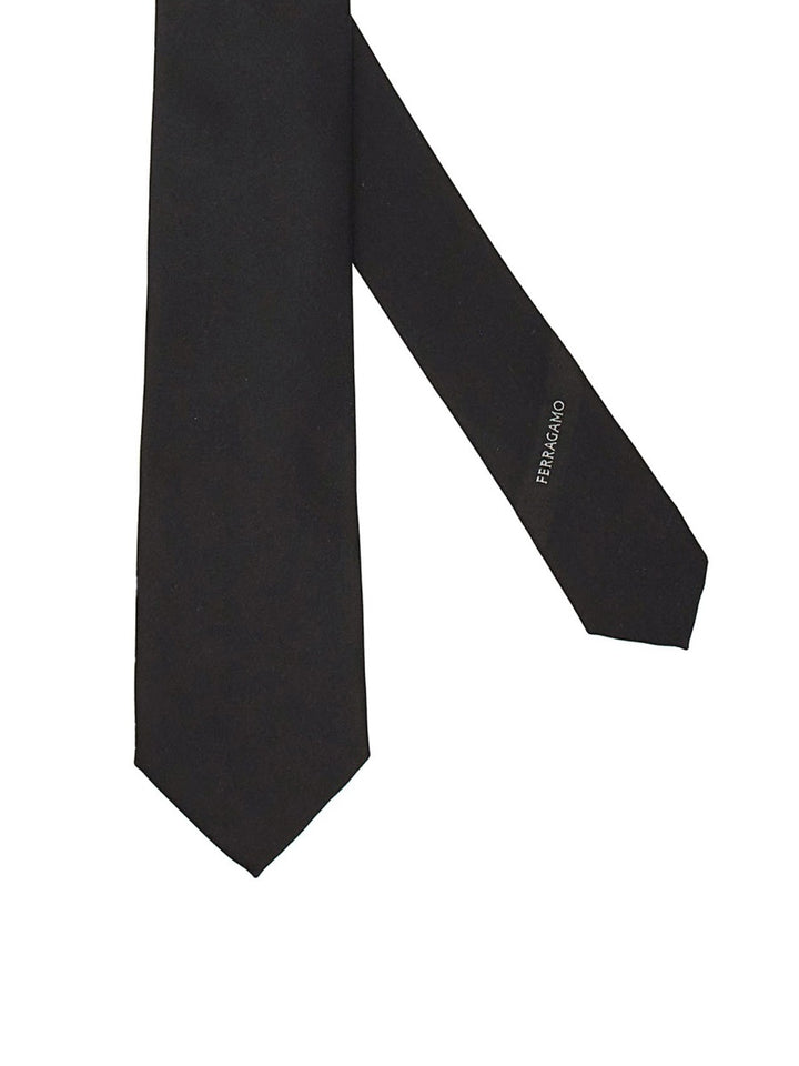 Ferragamo Ties & Papillon - Black | Wanan Luxury