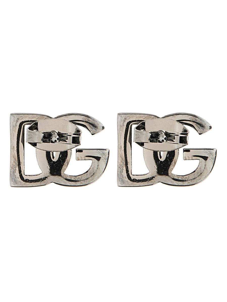 Dolce & Gabbana Earrings - Silver | Wanan Luxury