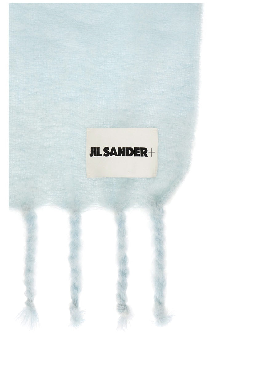 Jil Sander Scarves & Gloves - White, Light Blue | Wanan Luxury