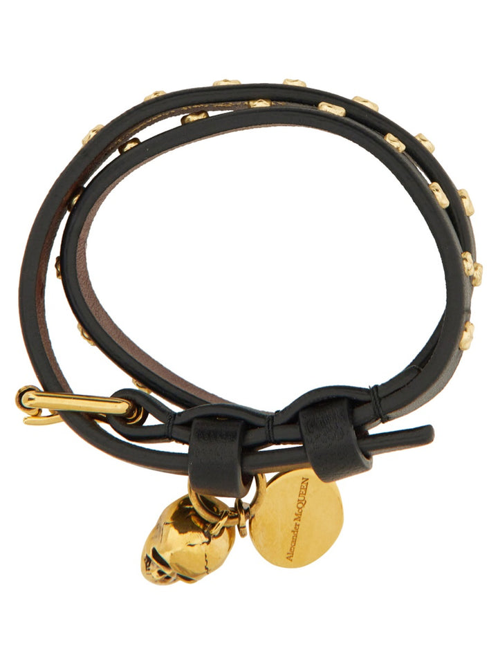 Alexander McQueen Bracelets - Black | Wanan Luxury