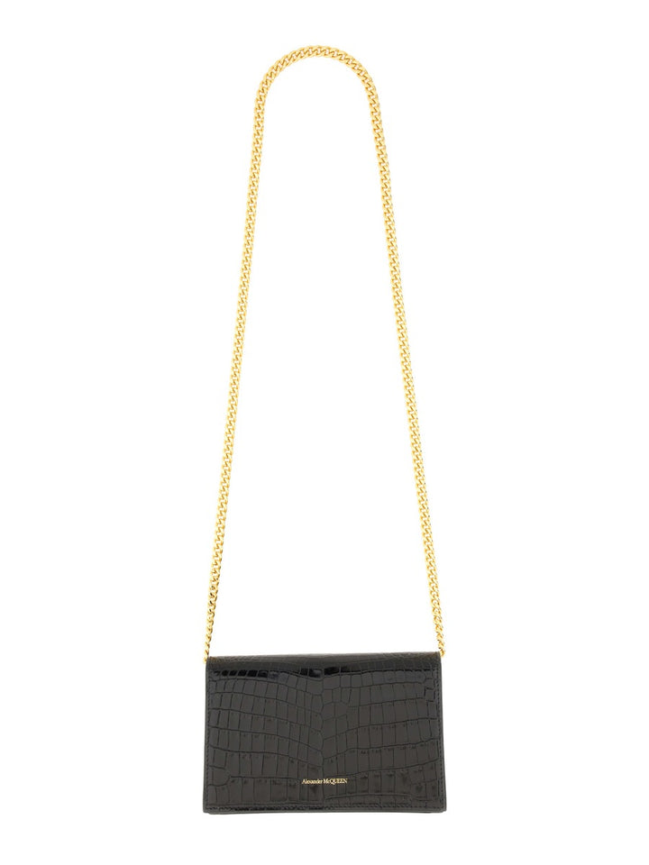 Alexander McQueen Shoulder Bags - Black | Wanan Luxury