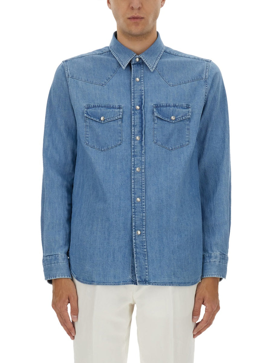 Tom Ford Shirts - Blue | Wanan Luxury