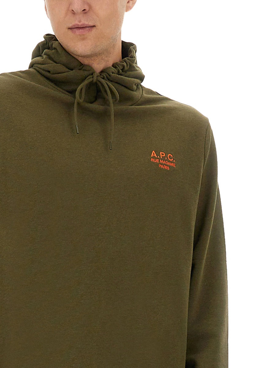 A.P.C. Sweatshirts - Green | Wanan Luxury