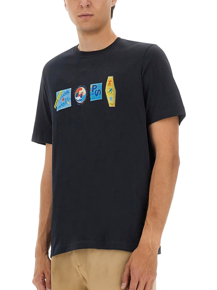 Ps Paul Smith T shirts - Blue | Wanan Luxury