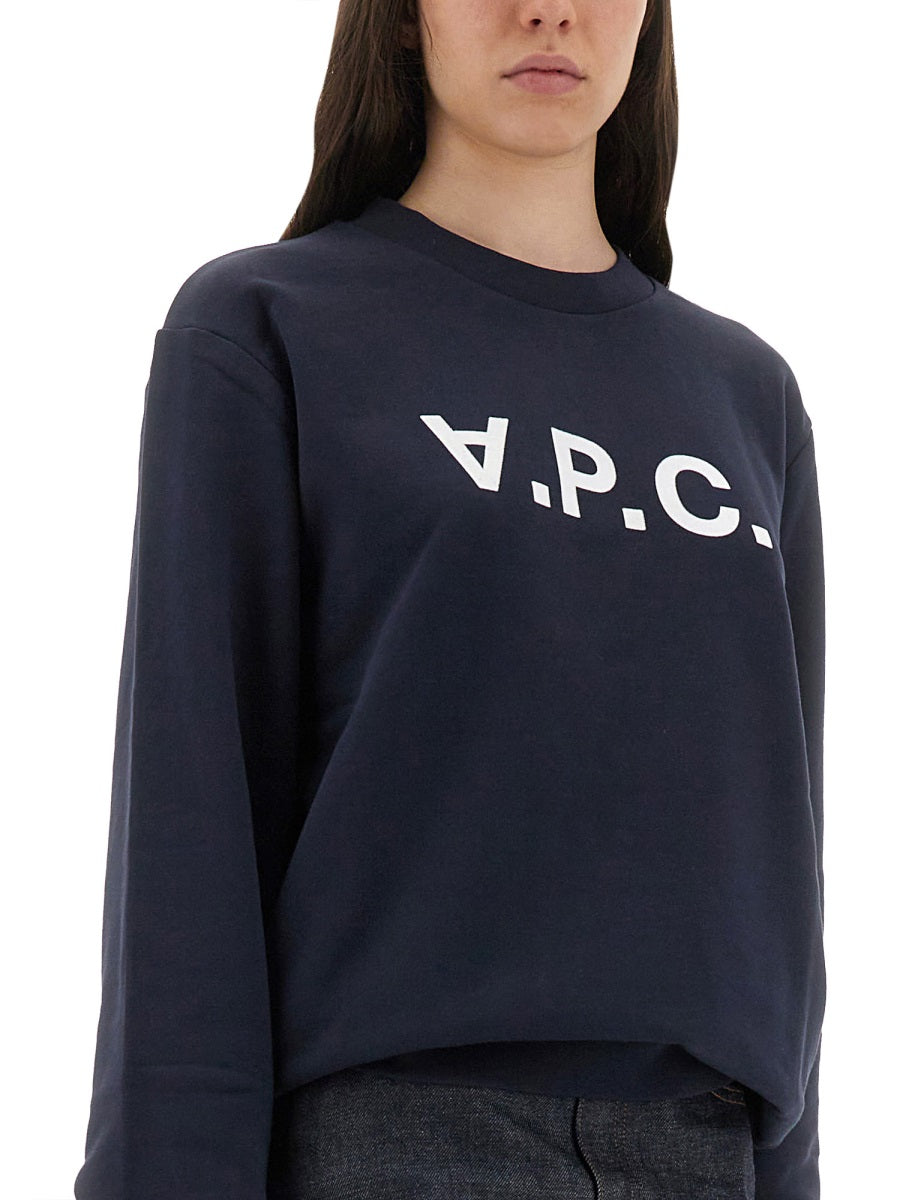 A.P.C. Sweatshirts - Blue | Wanan Luxury
