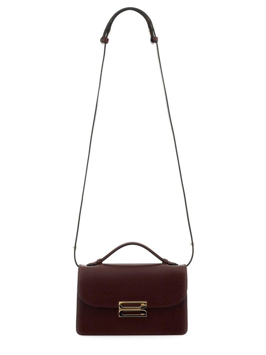 Victoria Beckham Shoulder Bags - Burgundy | Wanan Luxury