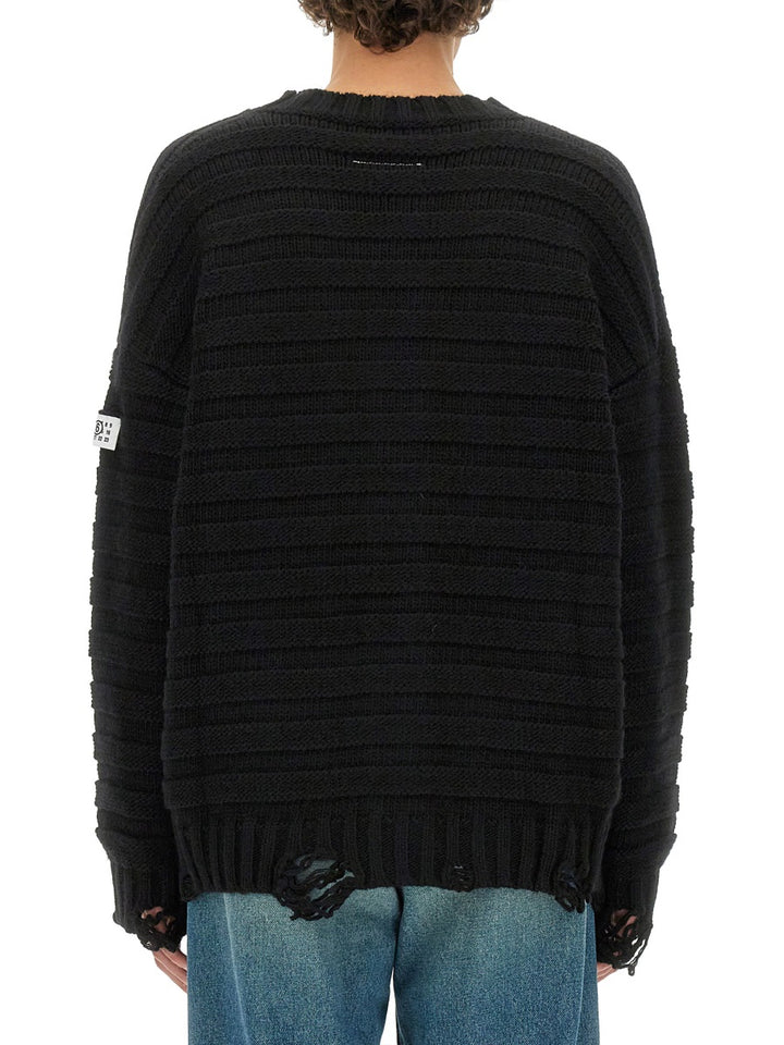 MM6 Maison Margiela Sweaters - Black | Wanan Luxury