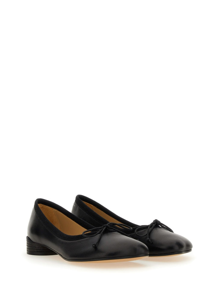 MM6 Maison Margiela Flat Shoes - Black | Wanan Luxury