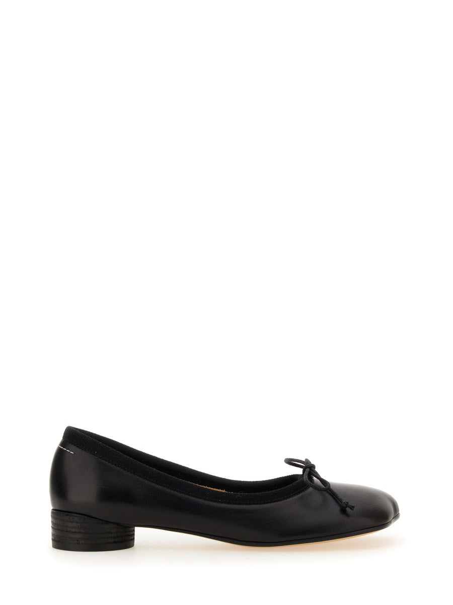 MM6 Maison Margiela Flat Shoes - Black | Wanan Luxury