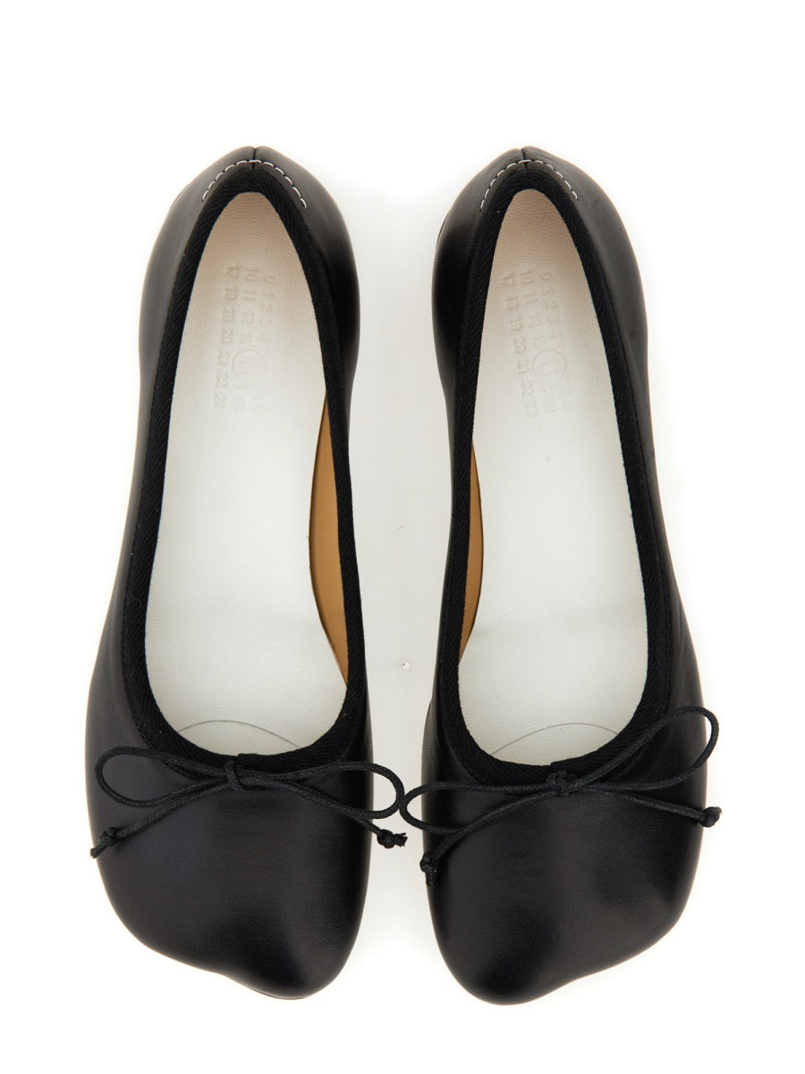 MM6 Maison Margiela Flat Shoes - Black | Wanan Luxury