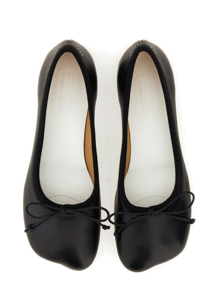 MM6 Maison Margiela Flat Shoes - Black | Wanan Luxury
