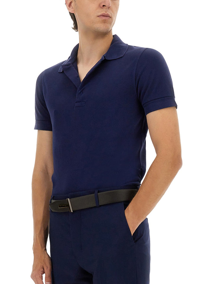 Tom Ford Polo - Blue | Wanan Luxury