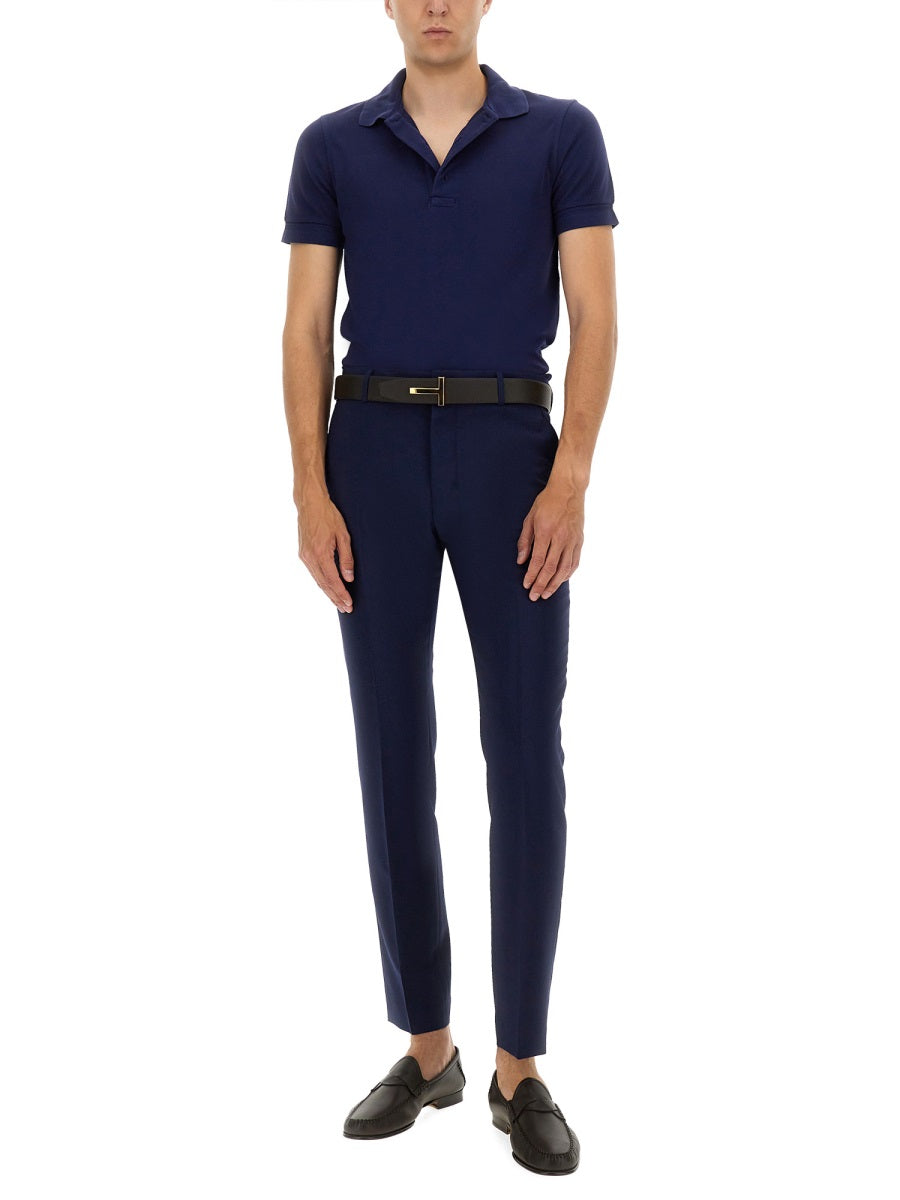 Tom Ford Polo - Blue | Wanan Luxury