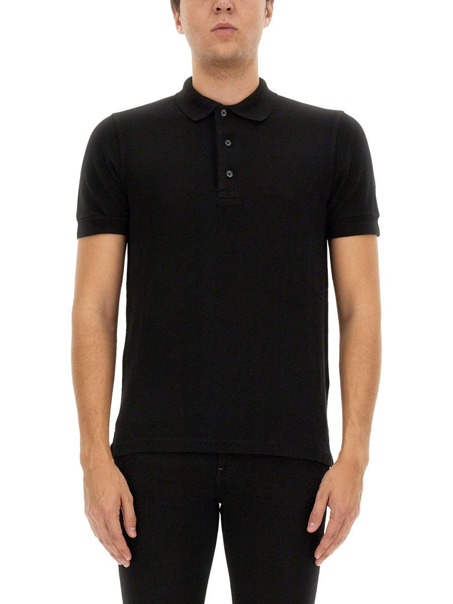 Tom Ford Polo - Black | Wanan Luxury
