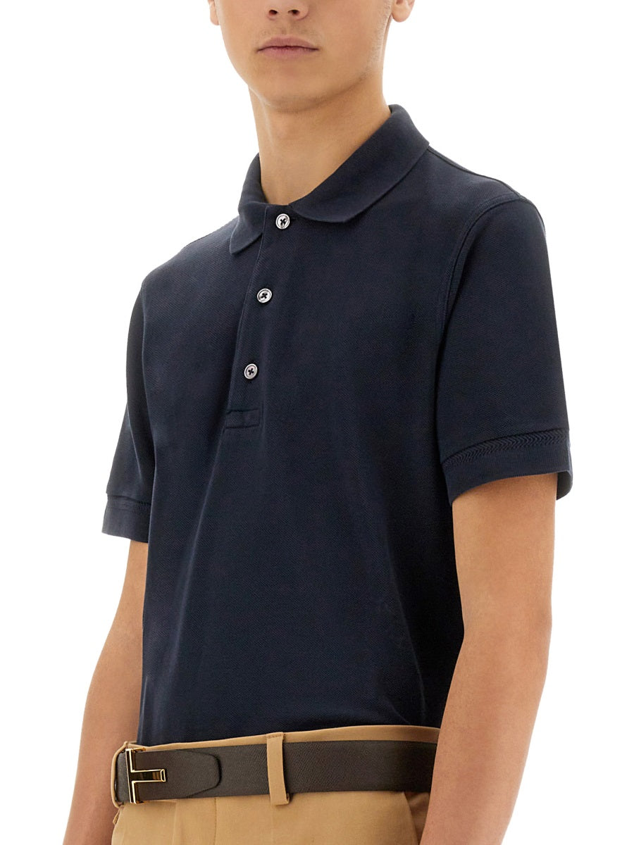 Tom Ford Polo - Blue | Wanan Luxury