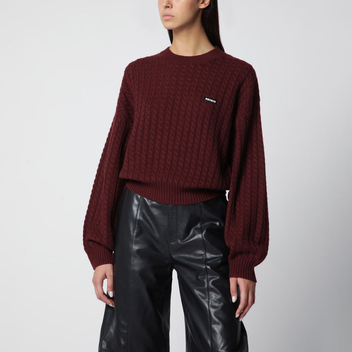 Rotate Shirts & Tops - Burgundy | fcf63736efb0ba80a27cad1fe2a5df5561bb2aae