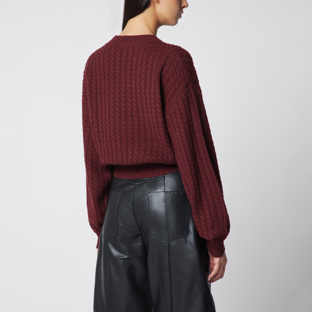 Rotate Shirts & Tops - Burgundy | 343275901a746316034d0c595ec31490d9d6c9c4