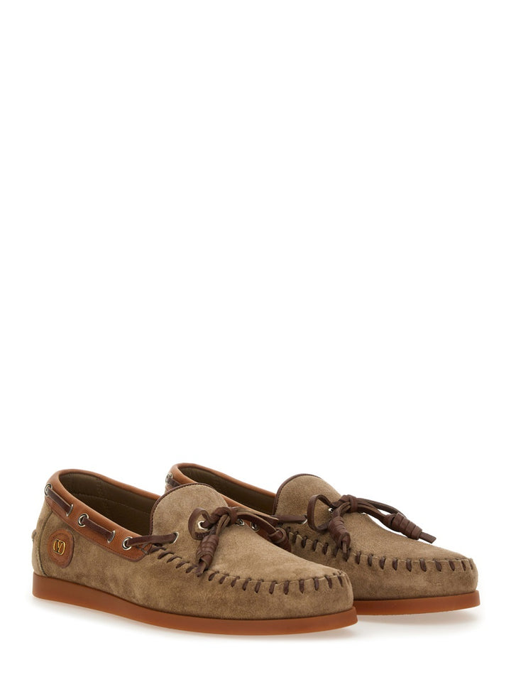 Valentino Garavani Loafers - Beige | Wanan Luxury