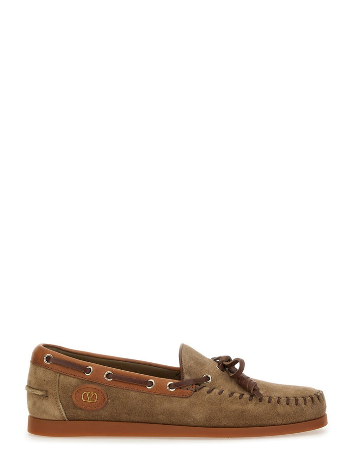 Valentino Garavani Loafers - Beige | Wanan Luxury