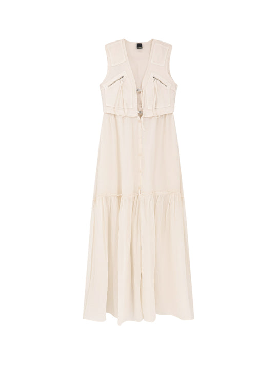 Andres Cotton Long Dress