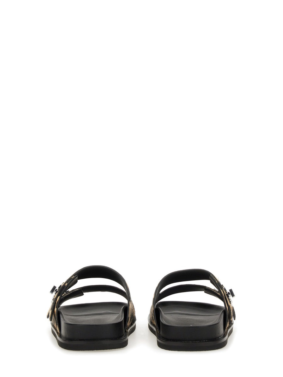 Tory Burch Sandals - Black | Wanan Luxury