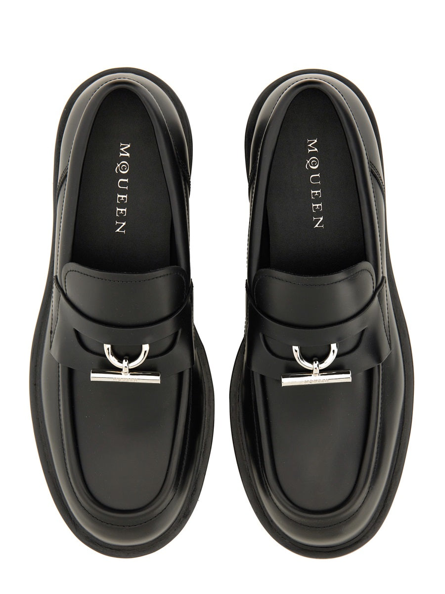 Alexander McQueen Loafers - Black | Wanan Luxury