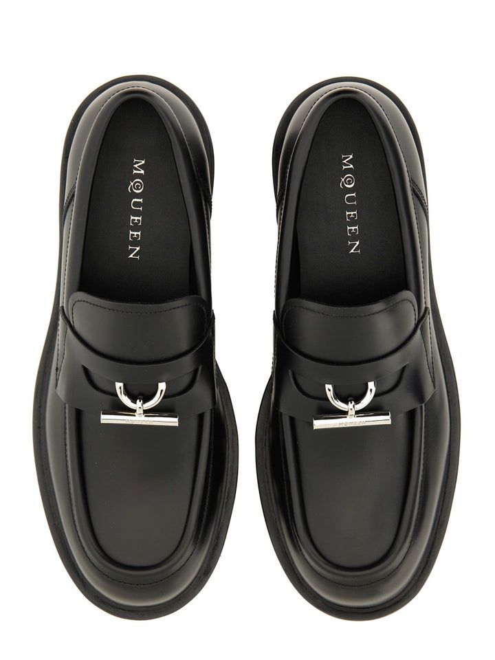Alexander McQueen Loafers - Black | Wanan Luxury
