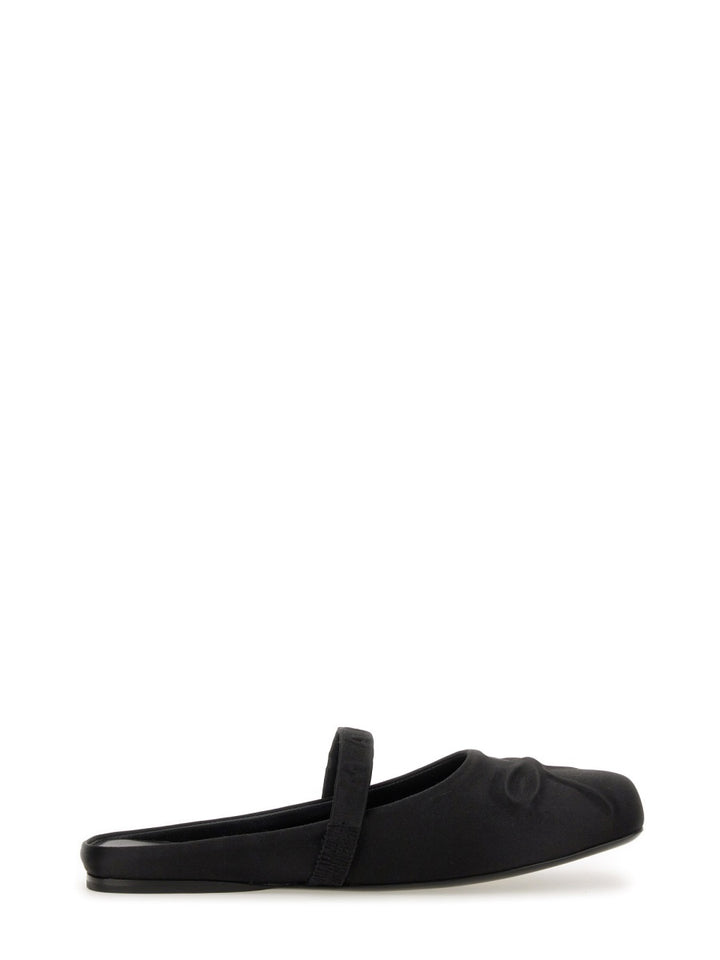 Marni Flat Shoes - Black | Wanan Luxury