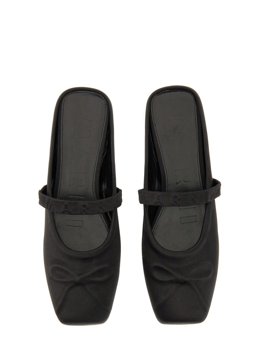 Marni Flat Shoes - Black | Wanan Luxury