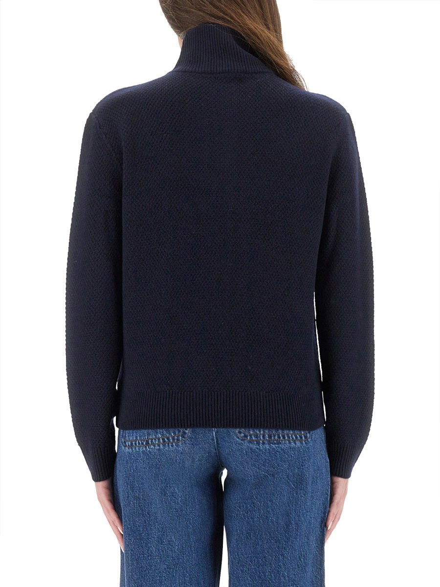 A.P.C. Sweaters - Blue | Wanan Luxury