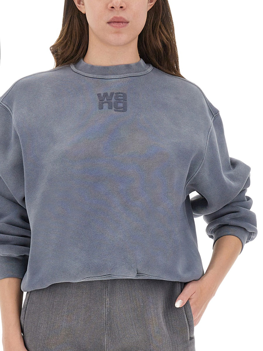 Alexander Wang Sweatshirts - Blue | Wanan Luxury