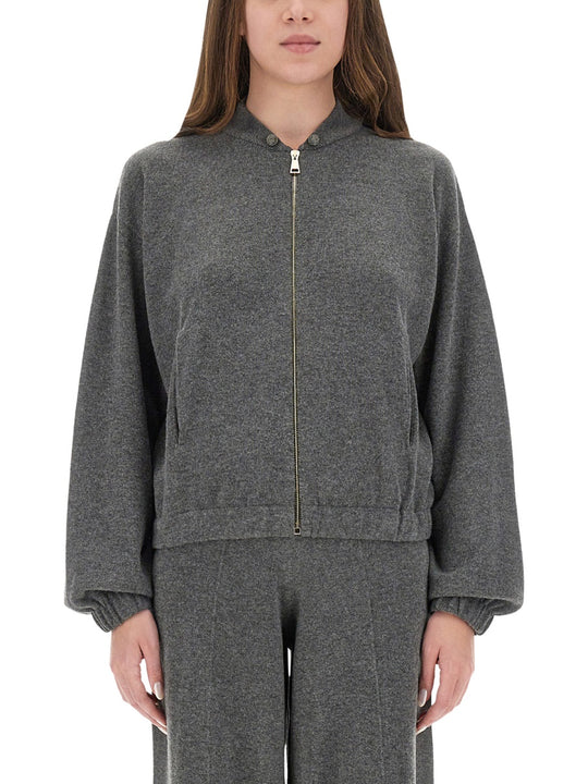 Wool, Silk And Cashmere Sweatshirt